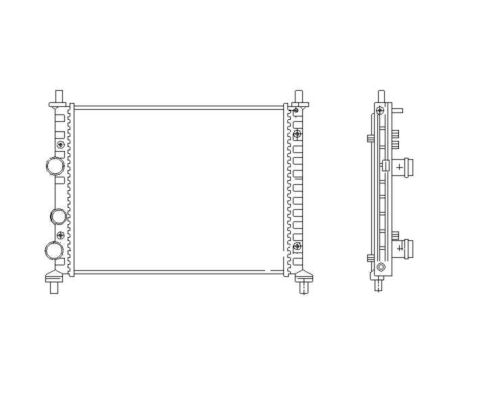 Radiateur, refroidissement du moteur