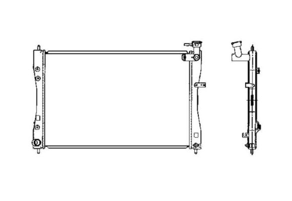 Radiateur, refroidissement du moteur