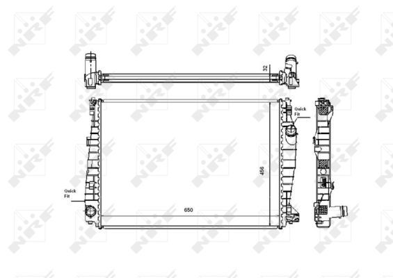 Radiateur, refroidissement du moteur