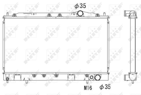 Radiateur, refroidissement du moteur