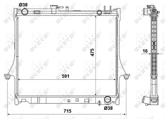 Radiateur, refroidissement du moteur