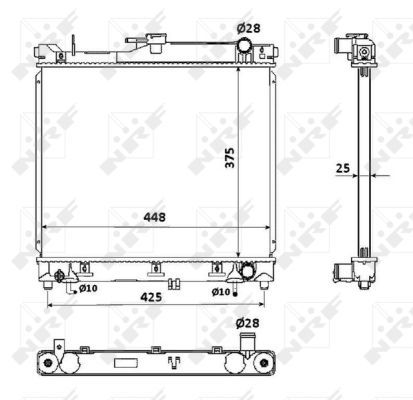 Radiateur, refroidissement du moteur
