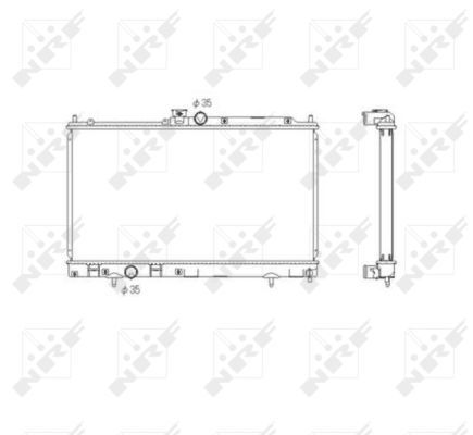 Radiateur, refroidissement du moteur