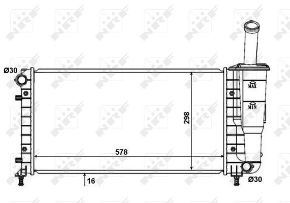Radiateur, refroidissement du moteur