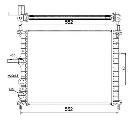 Radiateur, refroidissement du moteur