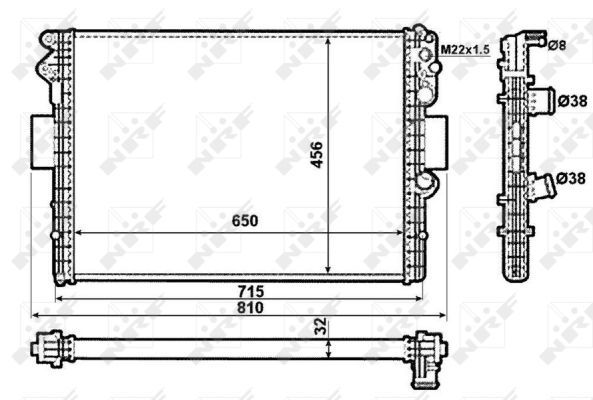 Radiateur, refroidissement du moteur