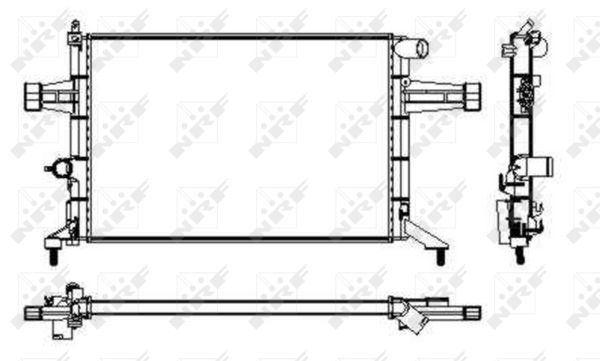 Radiateur, refroidissement du moteur