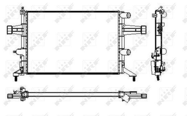 Radiateur, refroidissement du moteur