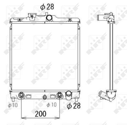 Radiateur, refroidissement du moteur