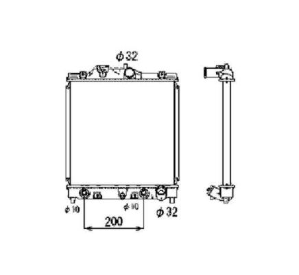 Radiateur, refroidissement du moteur