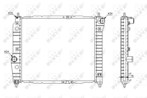 Radiateur, refroidissement du moteur