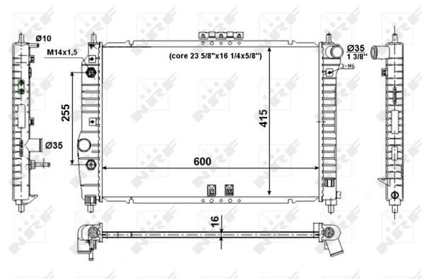 Radiateur, refroidissement du moteur