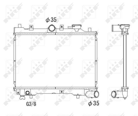 Radiateur, refroidissement du moteur