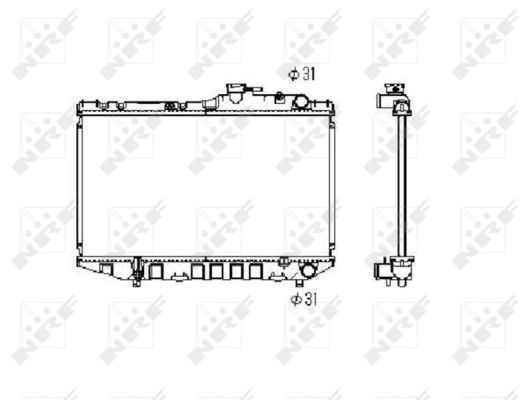 Radiateur, refroidissement du moteur
