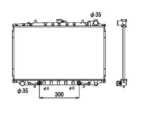 Radiateur, refroidissement du moteur