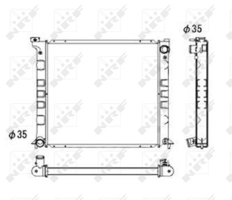 Radiateur, refroidissement du moteur