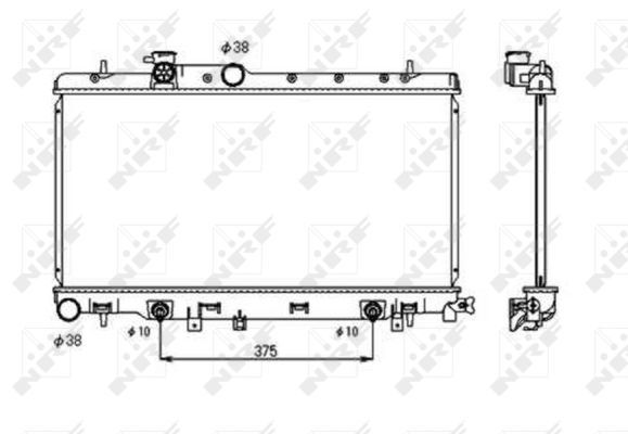 Radiateur, refroidissement du moteur