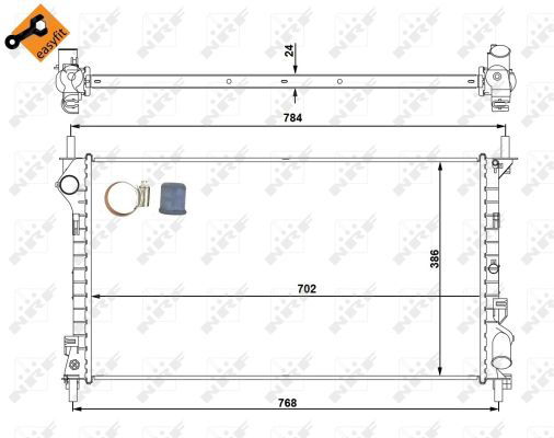 Radiateur, refroidissement du moteur