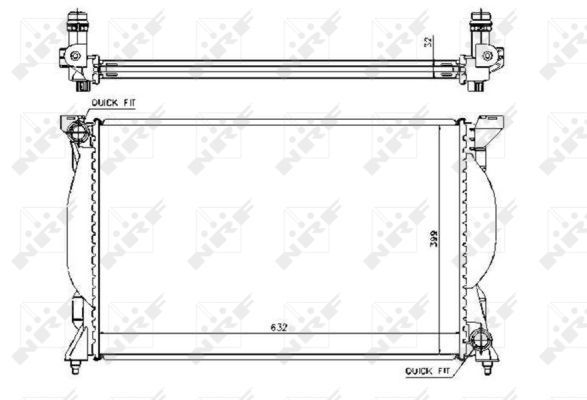 Radiateur, refroidissement du moteur