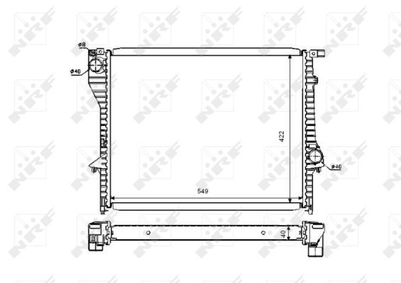 Radiateur, refroidissement du moteur