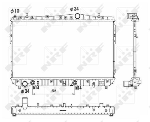 Radiateur, refroidissement du moteur