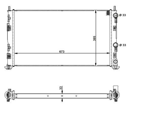 Radiateur, refroidissement du moteur