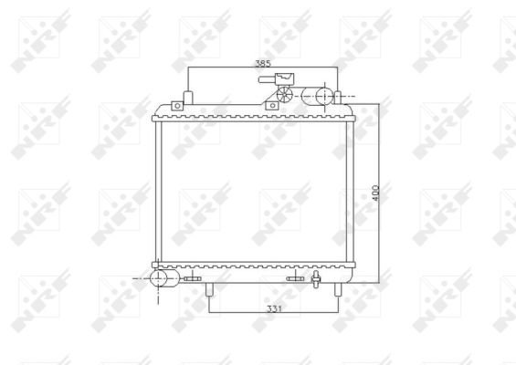 Radiateur, refroidissement du moteur