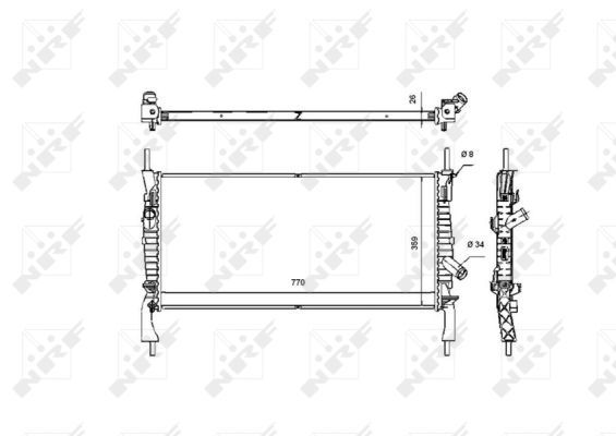 Radiateur, refroidissement du moteur