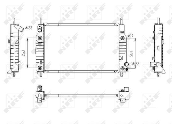 Radiateur, refroidissement du moteur