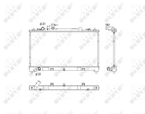 Radiateur, refroidissement du moteur
