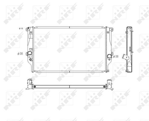 Radiateur, refroidissement du moteur