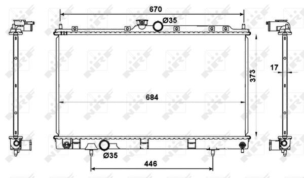 Radiateur, refroidissement du moteur