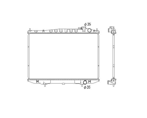 Radiateur, refroidissement du moteur