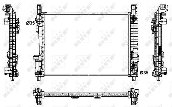 Radiateur, refroidissement du moteur