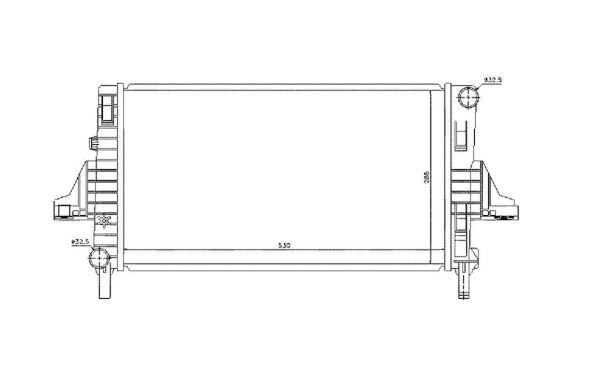 Radiateur, refroidissement du moteur