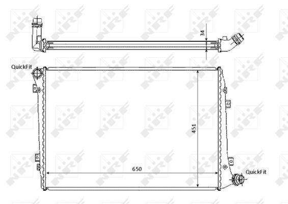 Radiateur, refroidissement du moteur