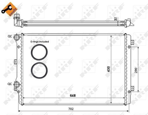 Radiateur, refroidissement du moteur