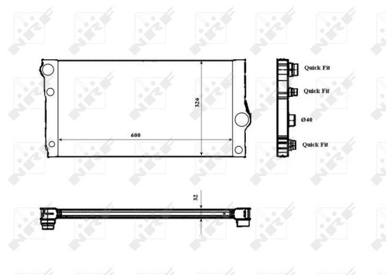 Radiateur, refroidissement du moteur