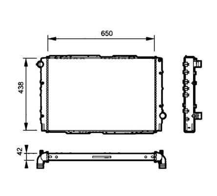 Radiateur, refroidissement du moteur