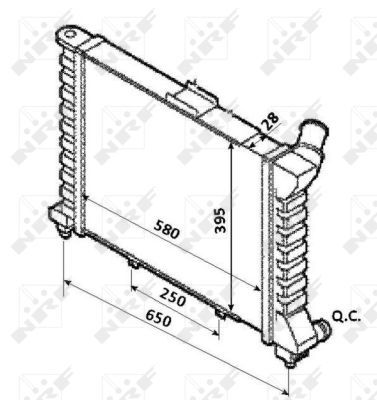 Radiateur, refroidissement du moteur