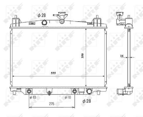 Radiateur, refroidissement du moteur