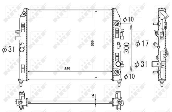 Radiateur, refroidissement du moteur