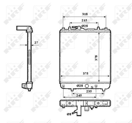 Radiateur, refroidissement du moteur