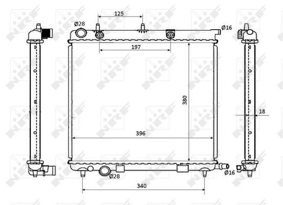 Radiateur, refroidissement du moteur