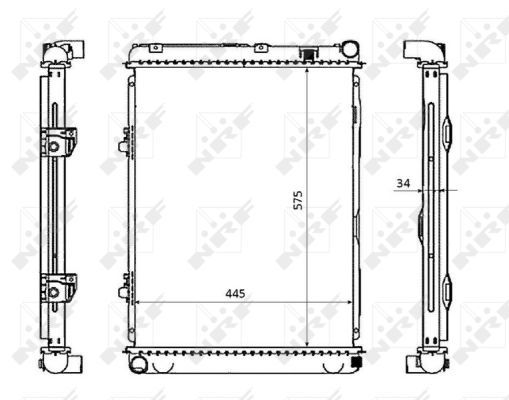 Radiateur, refroidissement du moteur