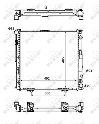 Radiateur, refroidissement du moteur