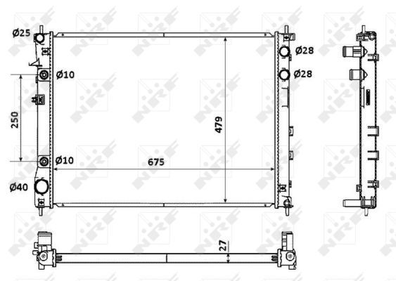 Radiateur, refroidissement du moteur