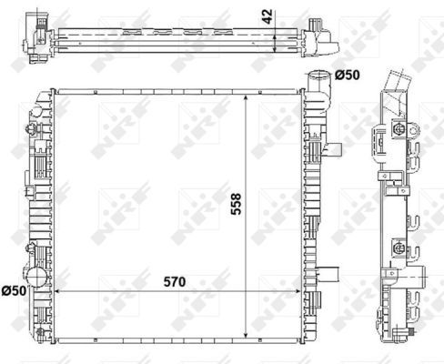 Radiateur, refroidissement du moteur