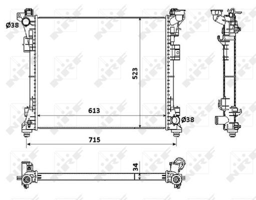 Radiateur, refroidissement du moteur