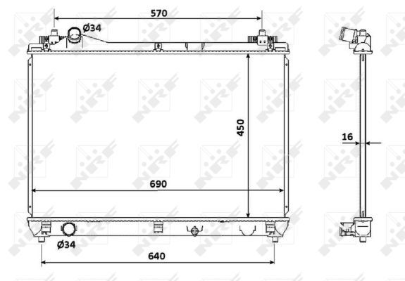 Radiateur, refroidissement du moteur